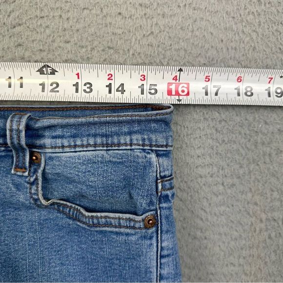 Levis 512 Jeans Womens 14S Blue Perfectly Slimming Straight Denim Stretch Casual - Picture 9 of 16